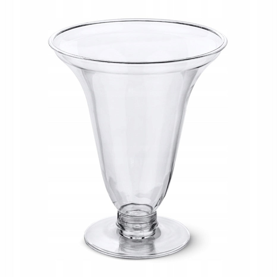 Dessert cups on a stem 90ml for reusable snacks 12 pcs.