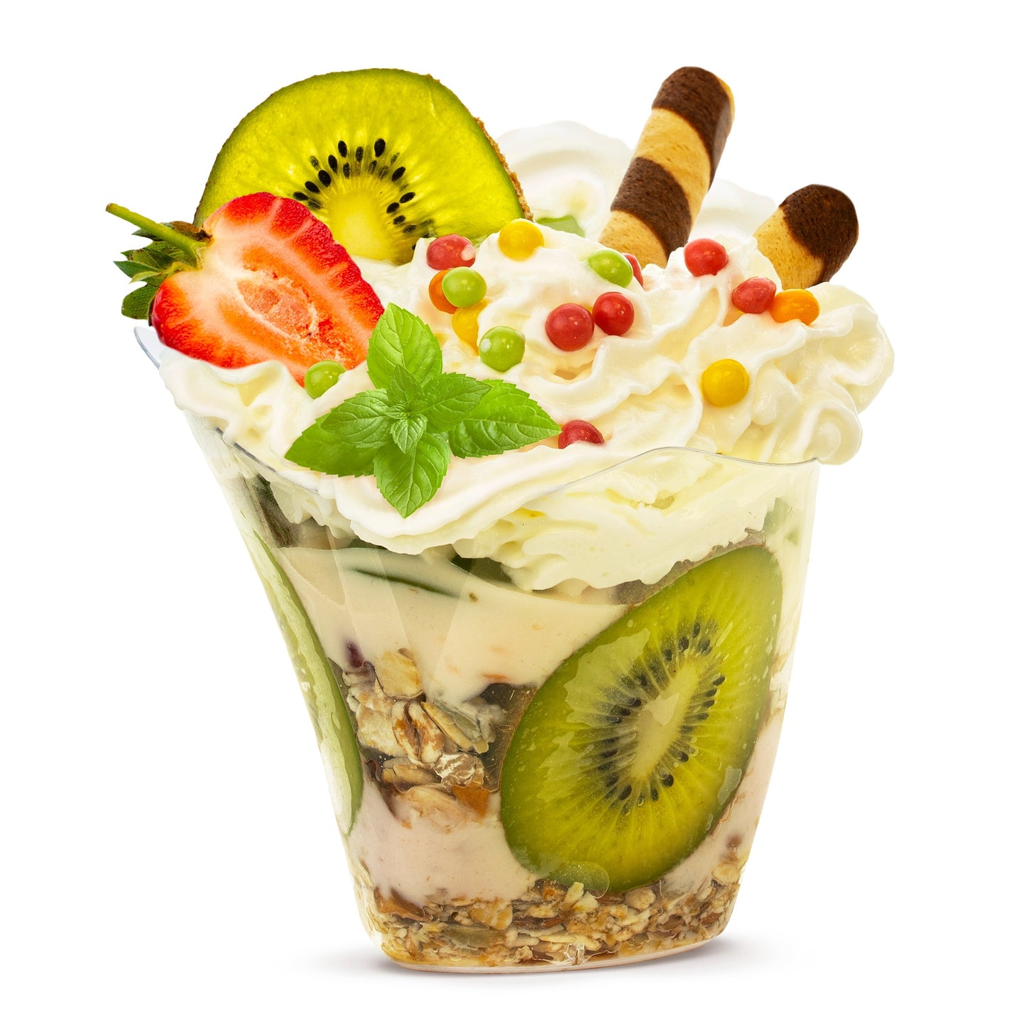 WAVE reusable cups 185ml for desserts 25 pcs.