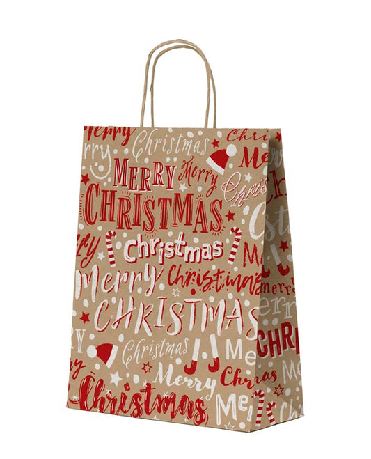 Świąteczna torba papierowa - seria "Christmas"