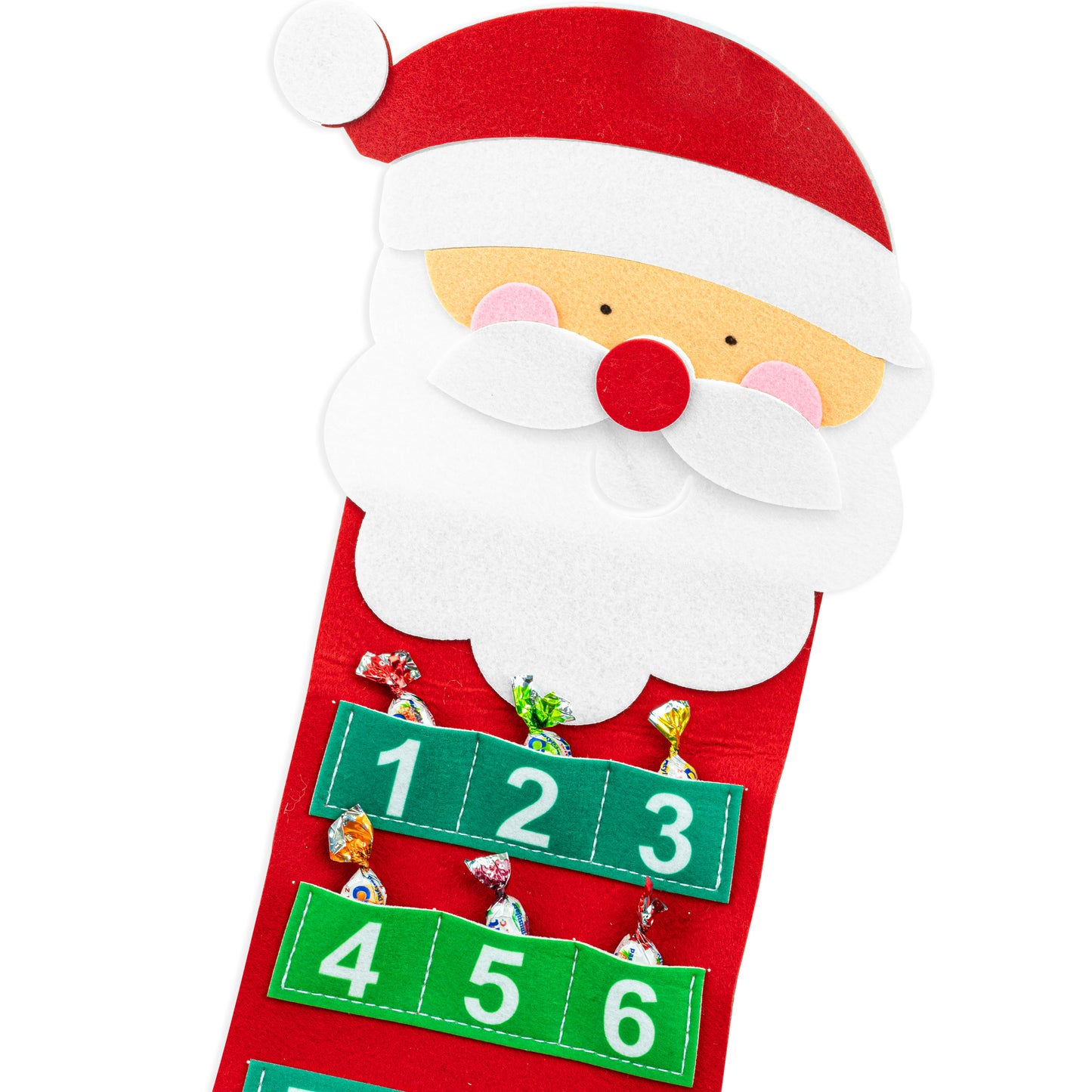 Christmas Advent Calendar with pockets (for hanging)