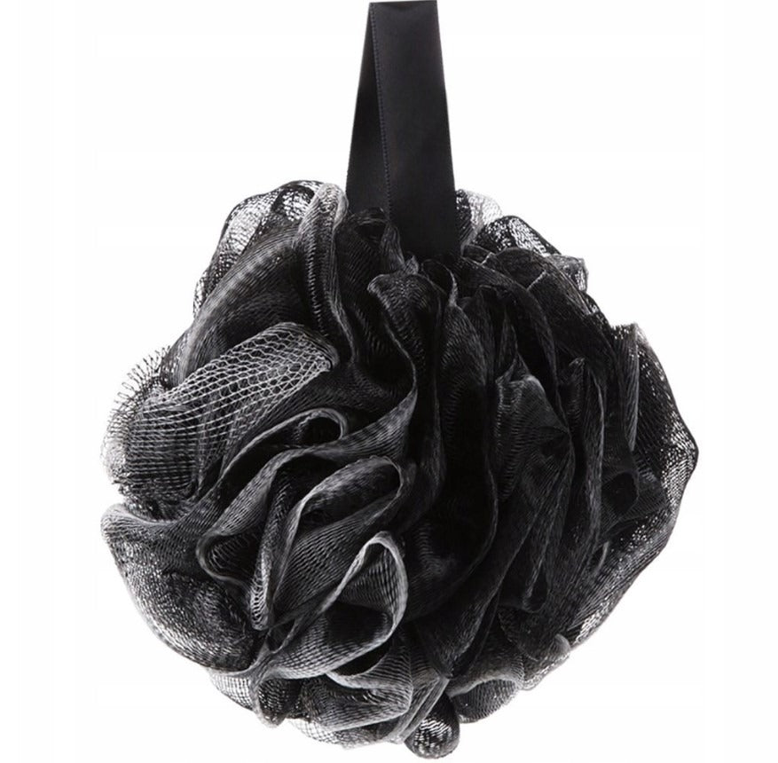 Mesh Bath Sponge "Black"