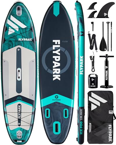 SUP BOARD 335 cm green and black