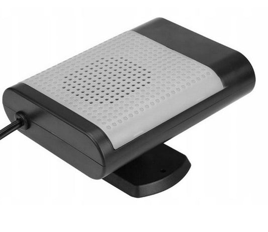 GRZEJNIK SAMOCHODOWY Farelka Nagrzewnica 12V NA SZYBE DO AUTA Dmuchawa