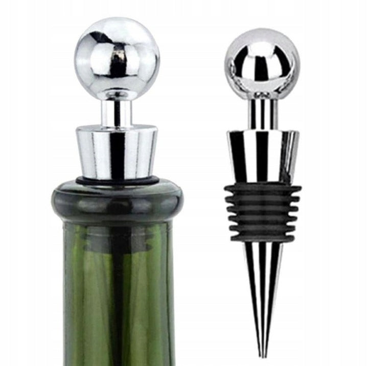 Wine bottle stopper