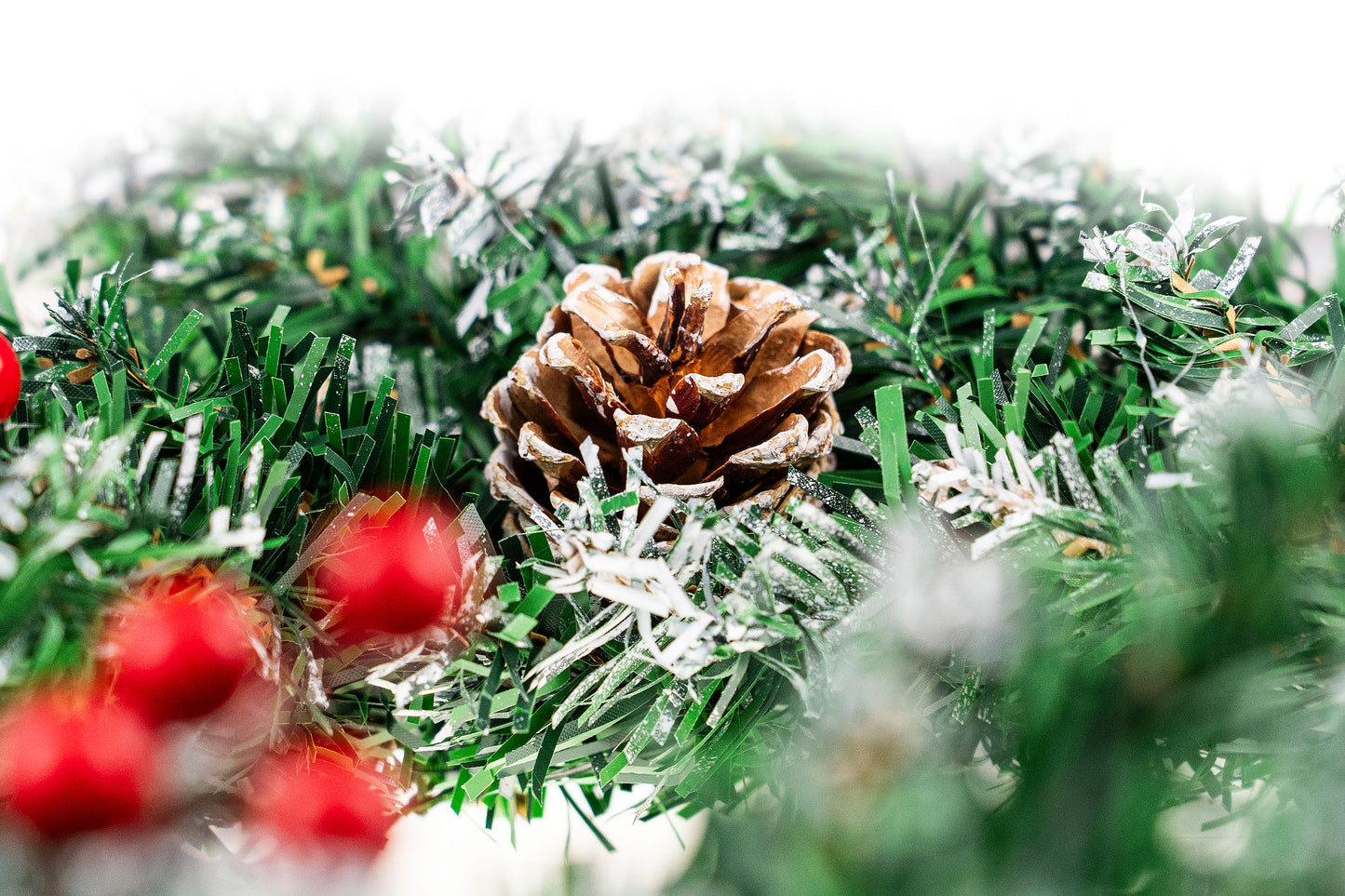 Christmas wreath - decoration for a door or table
