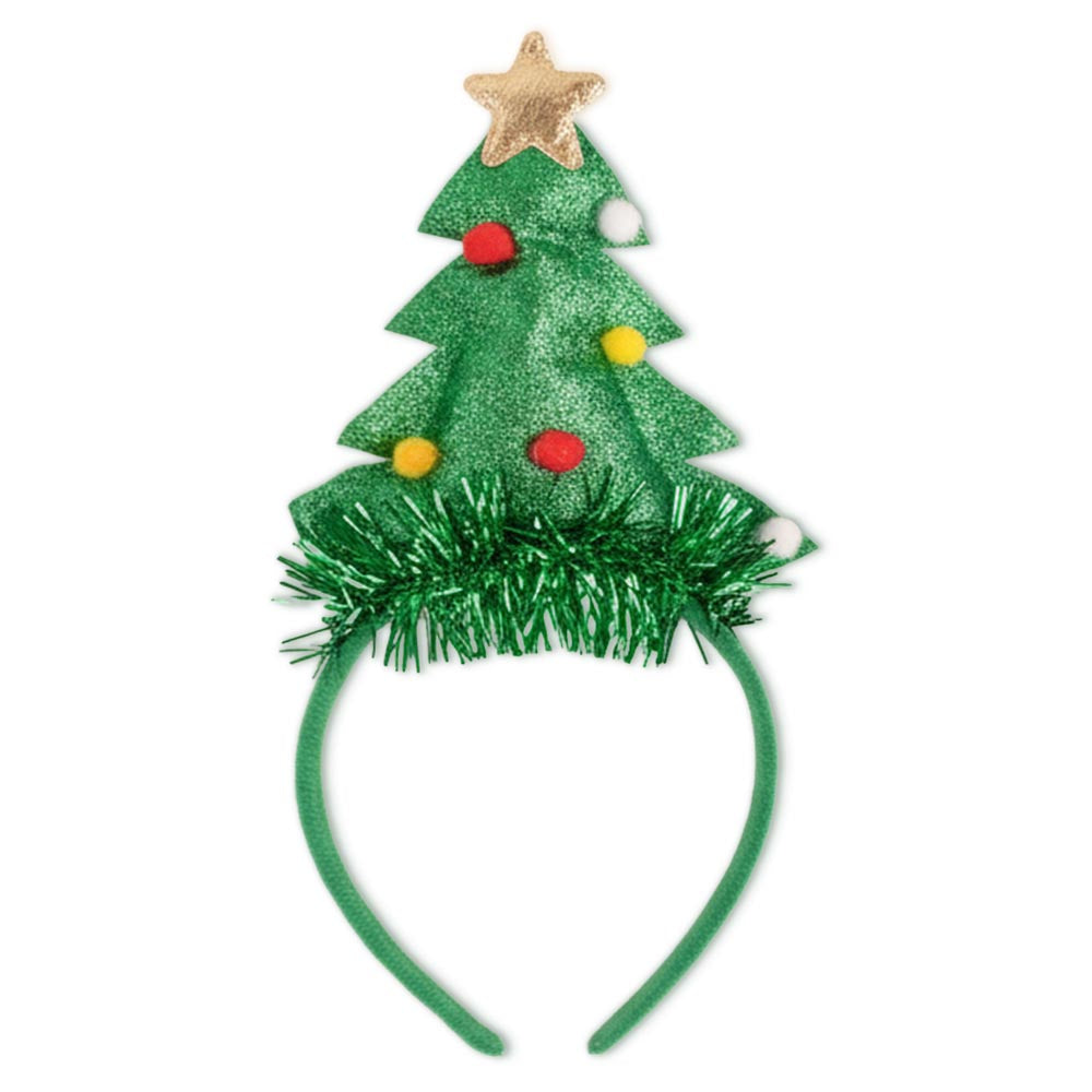 Christmas headband, Christmas decoration - CHRISTMAS TREE HEADBAND