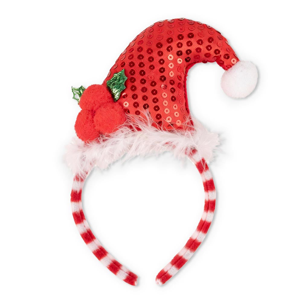 Christmas headband, Christmas decoration - SANTA CLAUS HEADBAND