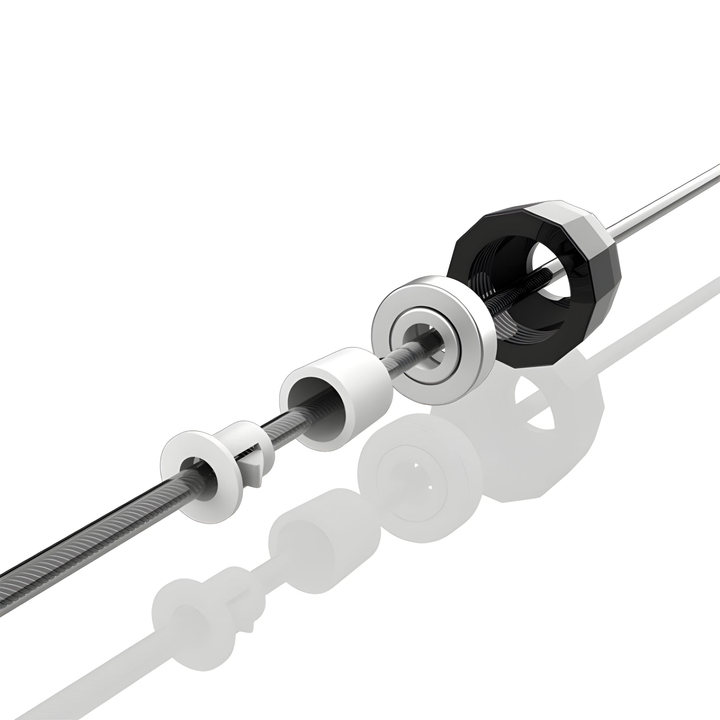 Skakanka regulowana bokserska 300 cm - STALOWA LINKA Z ŁOŻYSKAMI DO TRENINGU FITNESS