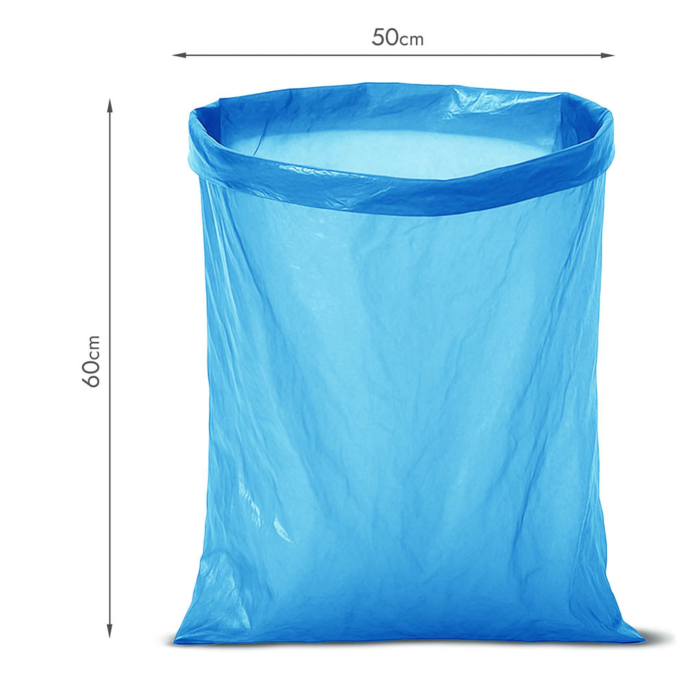 Worki na śmieci 35L niebieskie ALLBAG