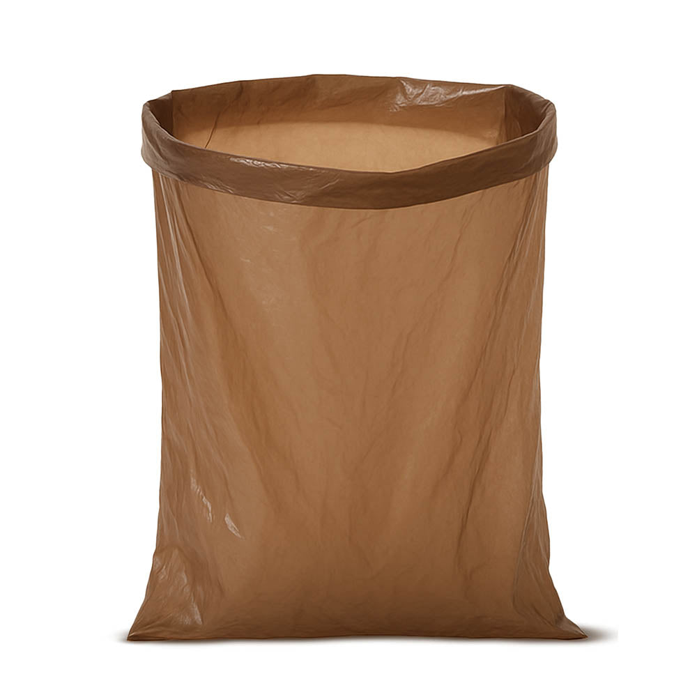 Worki na śmieci 60L brązowe ALLBAG