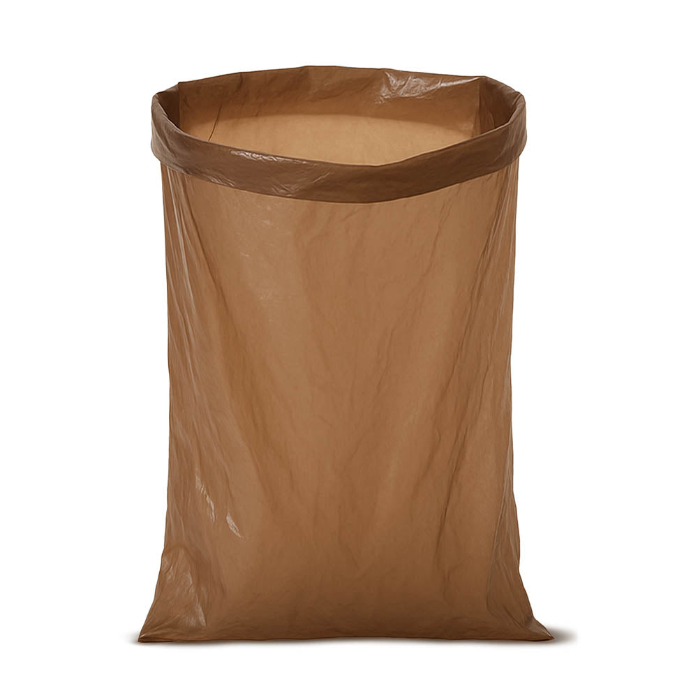 Worki na śmieci 120L brązowe ALLBAG