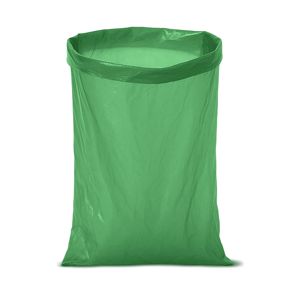 Worki na śmieci 120L zielone ALLBAG