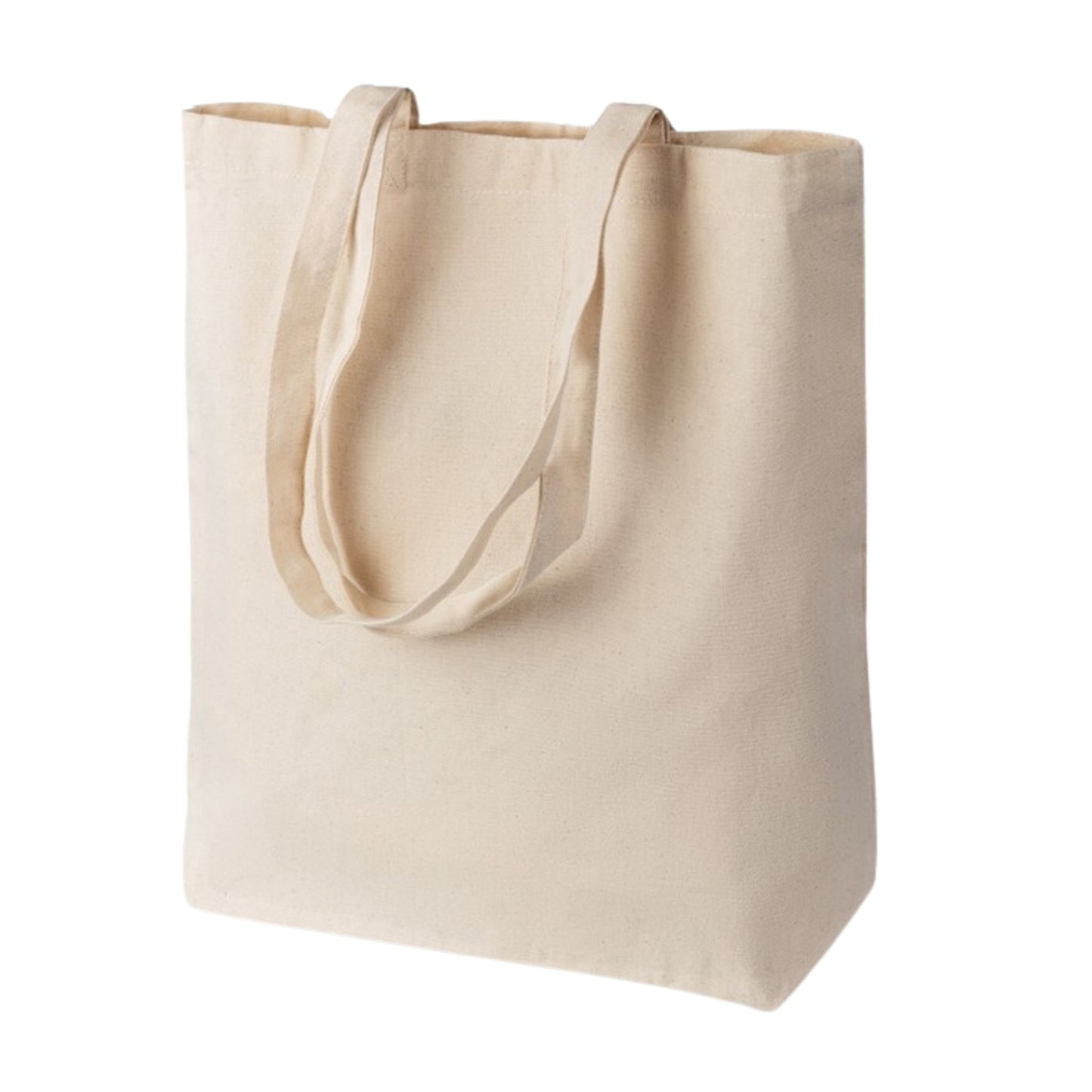 Torba bawełniana na zakupy z dnem 38x42x8cm cm ECRU 220g ECO