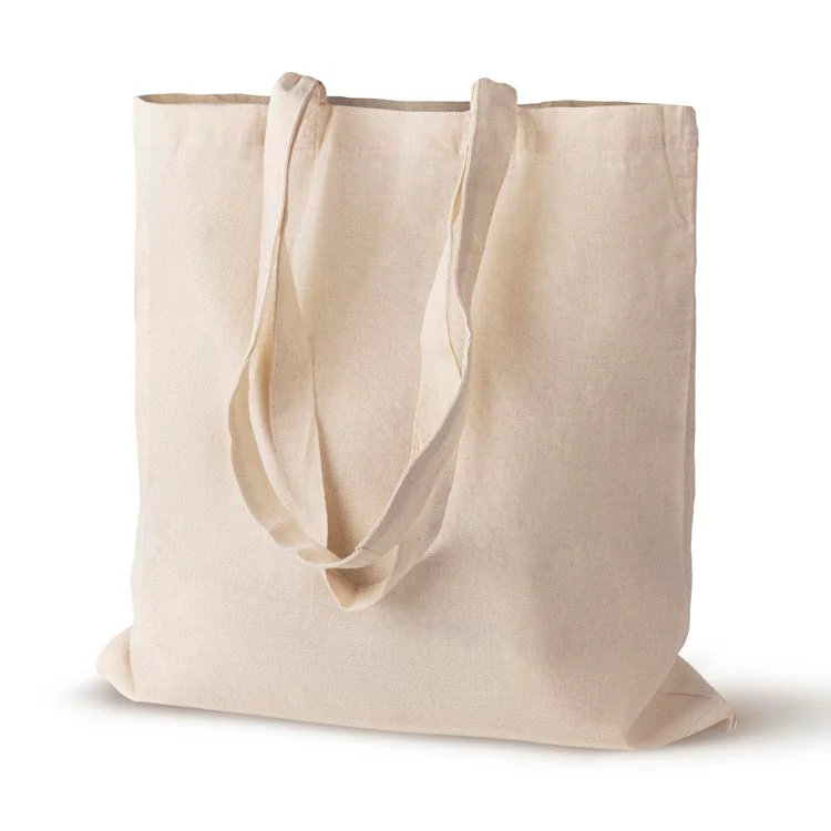Torba bawełniana na zakupy 38x42 cm ECRU 220g ECO
