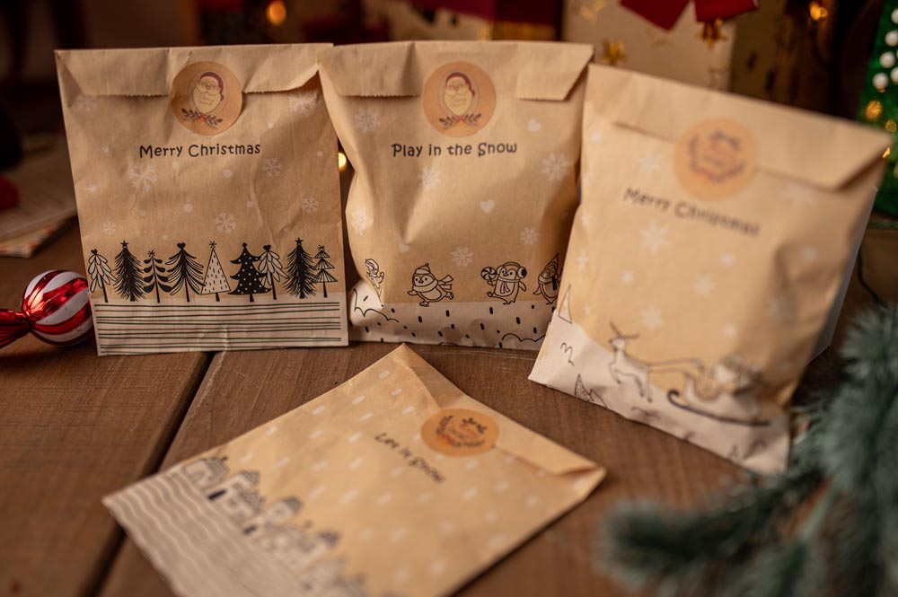 Advent calendar, Christmas gift bags 24 pcs