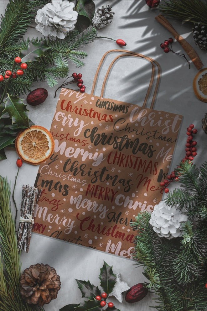 Świąteczna torba papierowa - seria "Christmas"