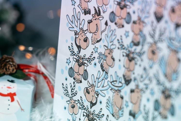 Christmas paper bag series - "Christmas"