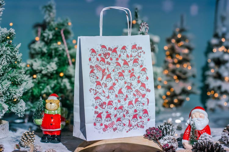 Świąteczna torby papierowa - seria "Christmas"