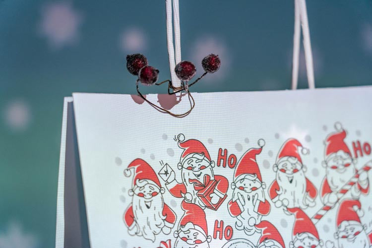 Świąteczna torby papierowa - seria "Christmas"