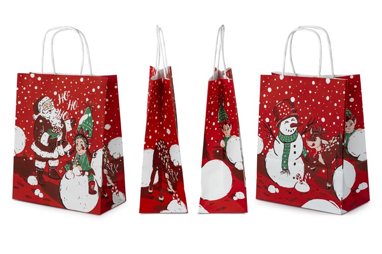 Christmas paper bag - "Christmas" series