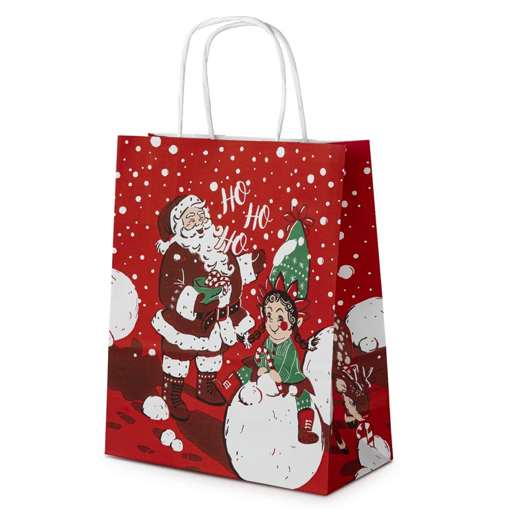 Christmas paper bag - "Christmas" series