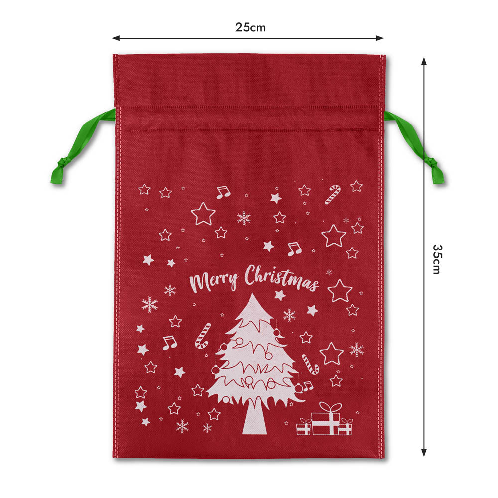 Christmas Gift Bag - Red
