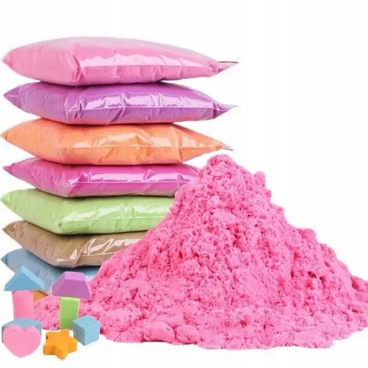 Kinetic sand 2.5kg - set of basins, molds, shovel, sand