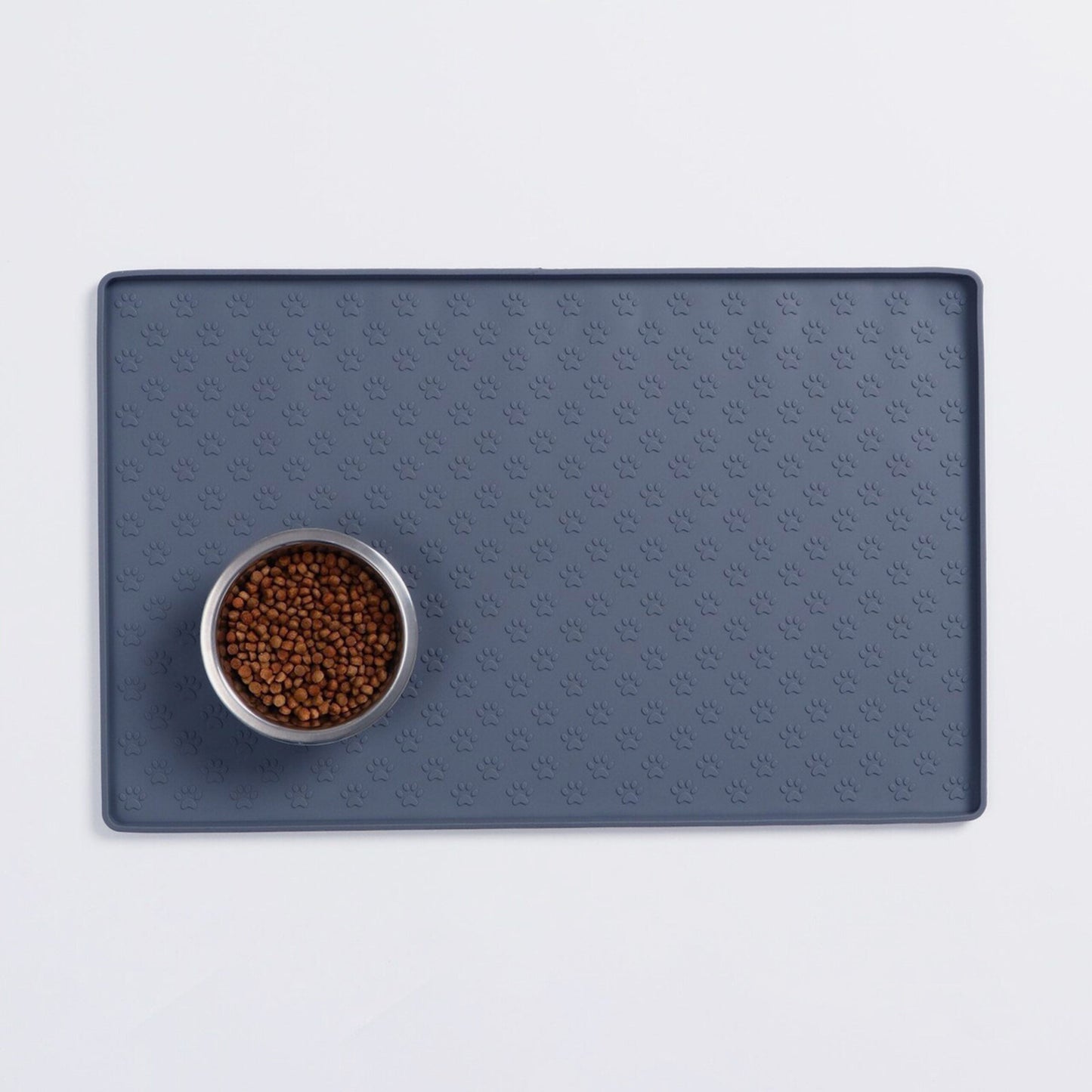 Bowl mat for a dog or cat - 48 x 30 cm - waterproof and non-slip