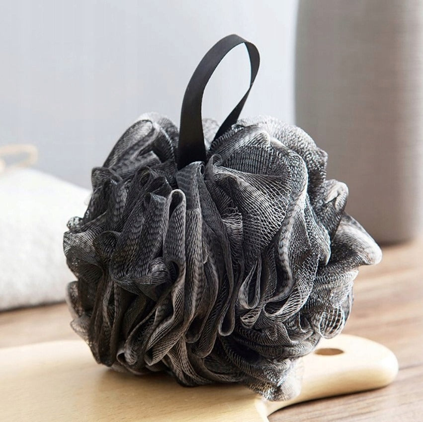Mesh Bath Sponge "Black"
