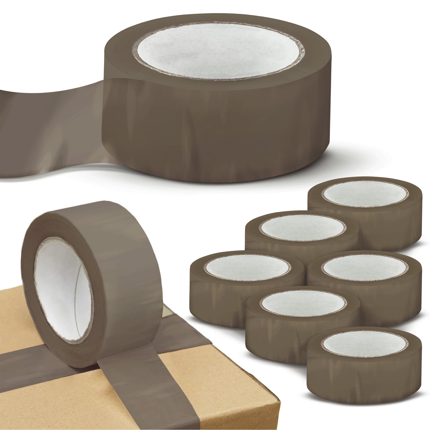 Packing tape 48x100y HOTMELT 40 microns