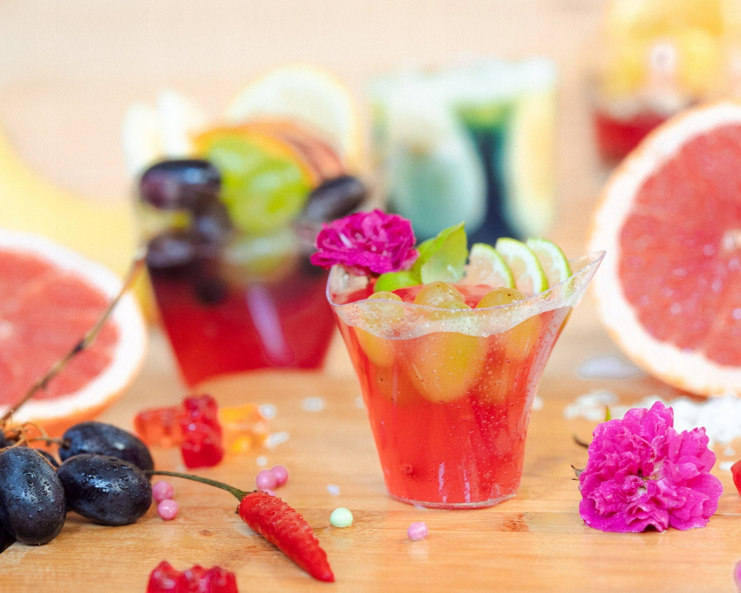 WAVE reusable cups 185ml for desserts 25 pcs.