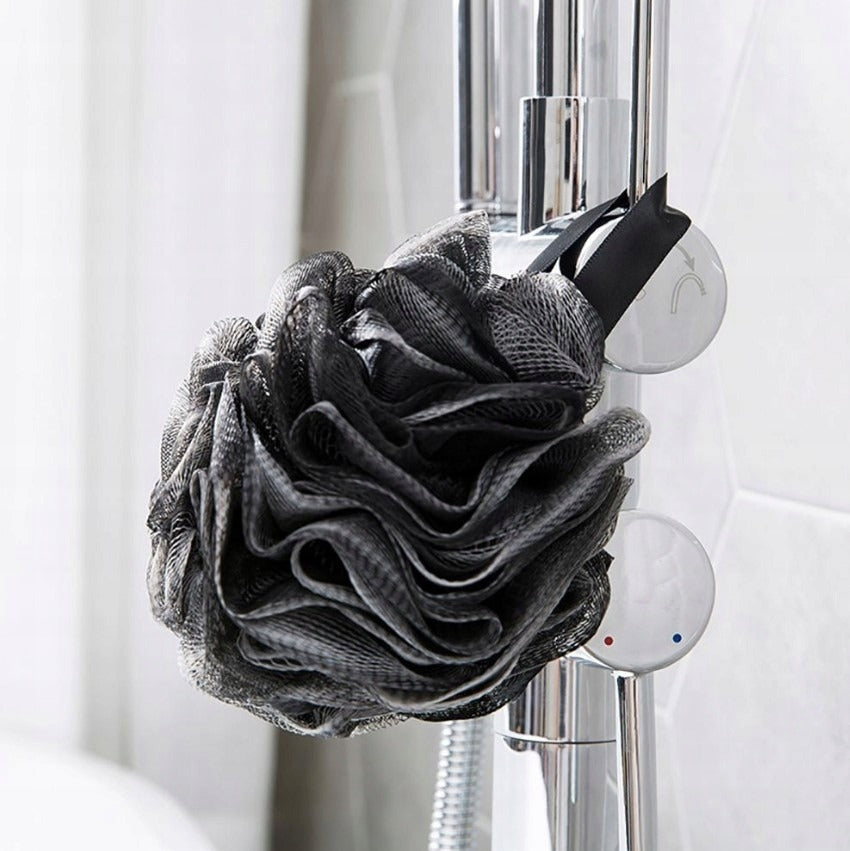 Mesh Bath Sponge "Black"