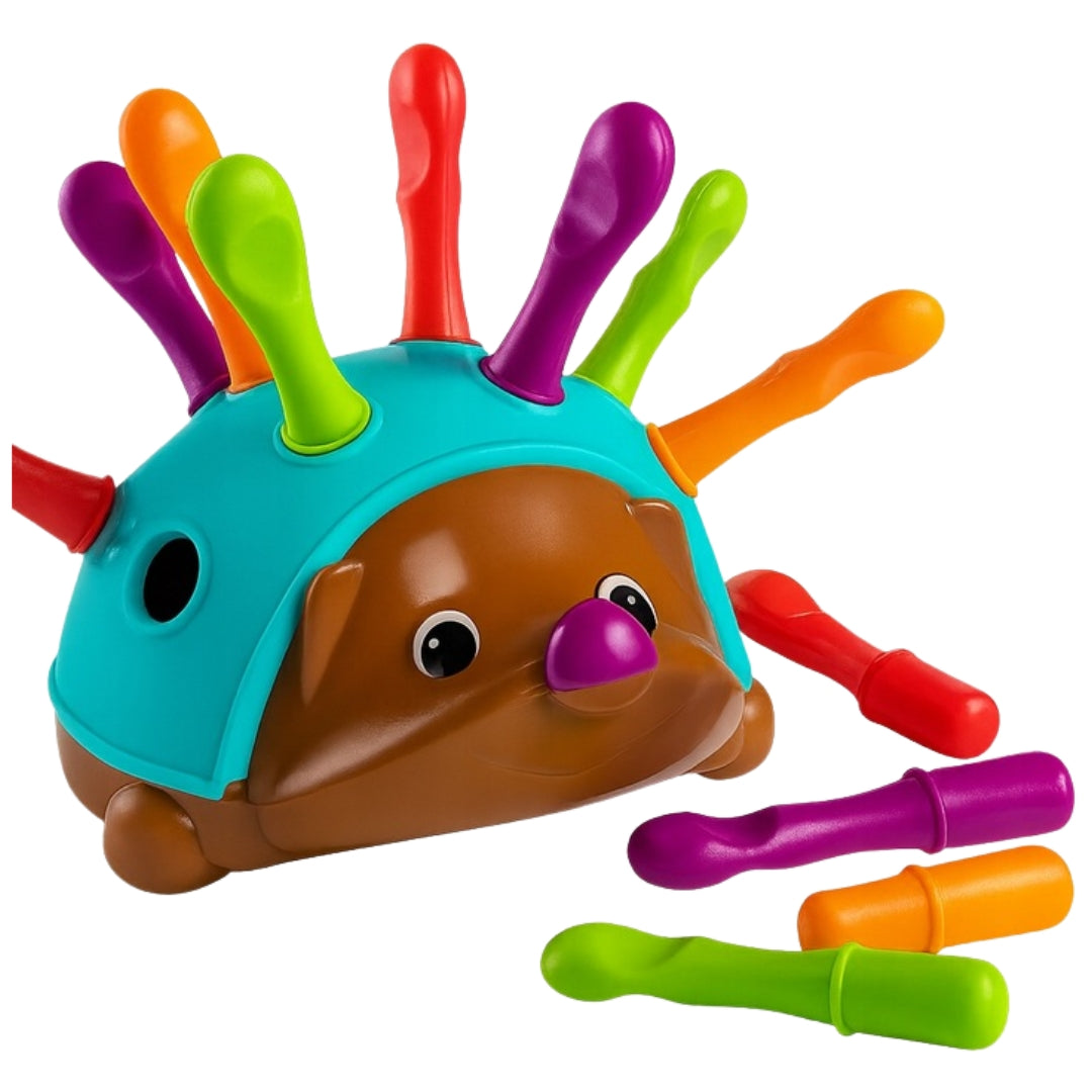 Educational puzzle toy Hedgehog with spikes