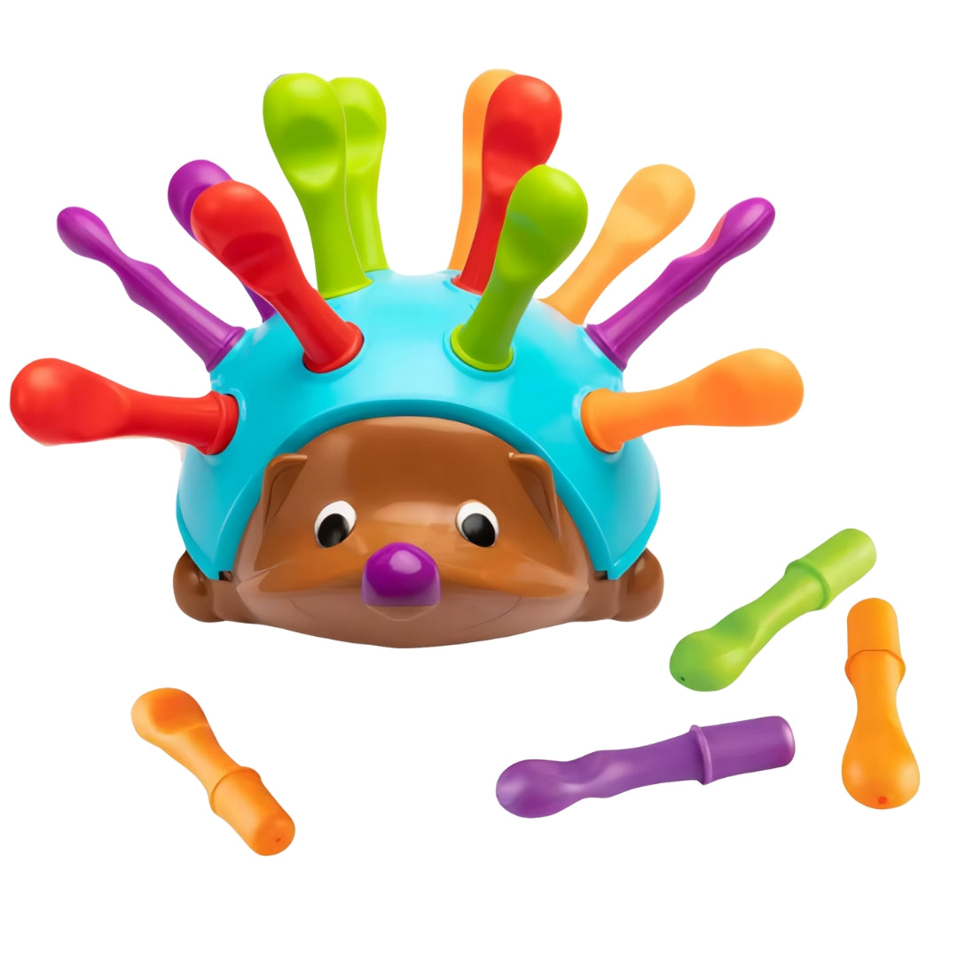 Educational puzzle toy Hedgehog with spikes