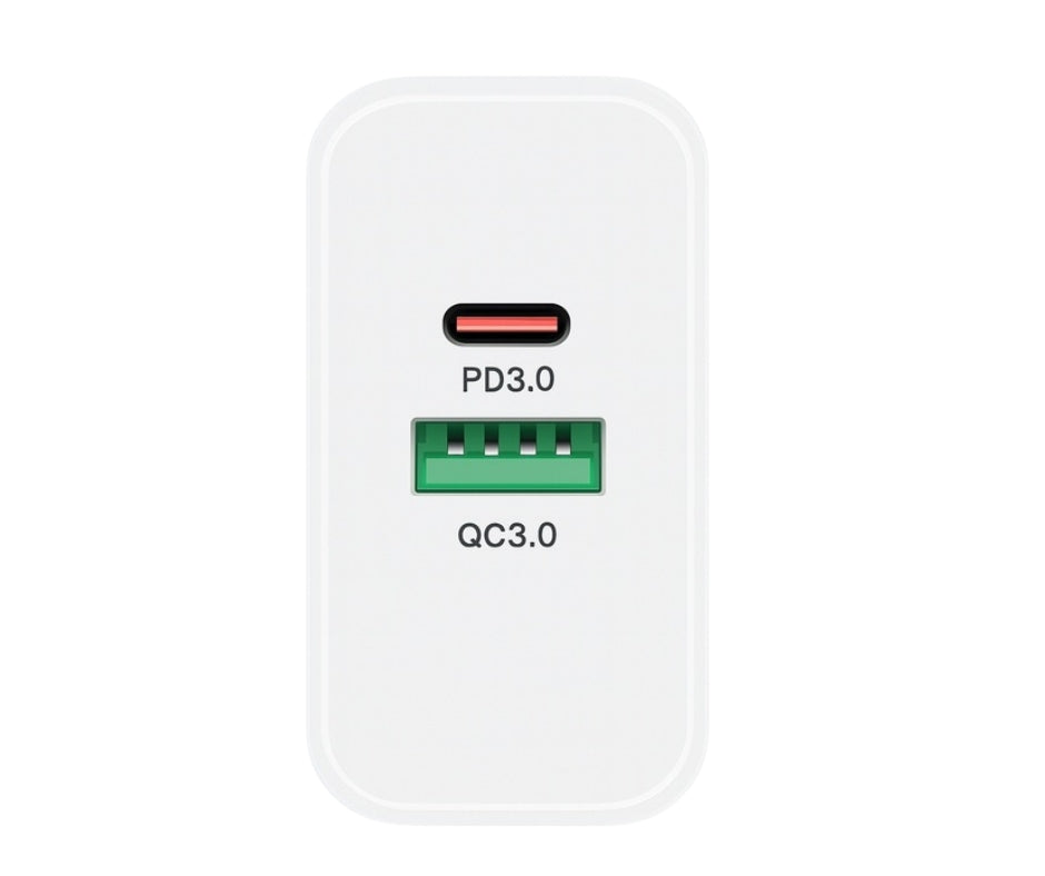 Szybka ładowarka sieciowa kostka do ładowania Typ C USB-C / USB
