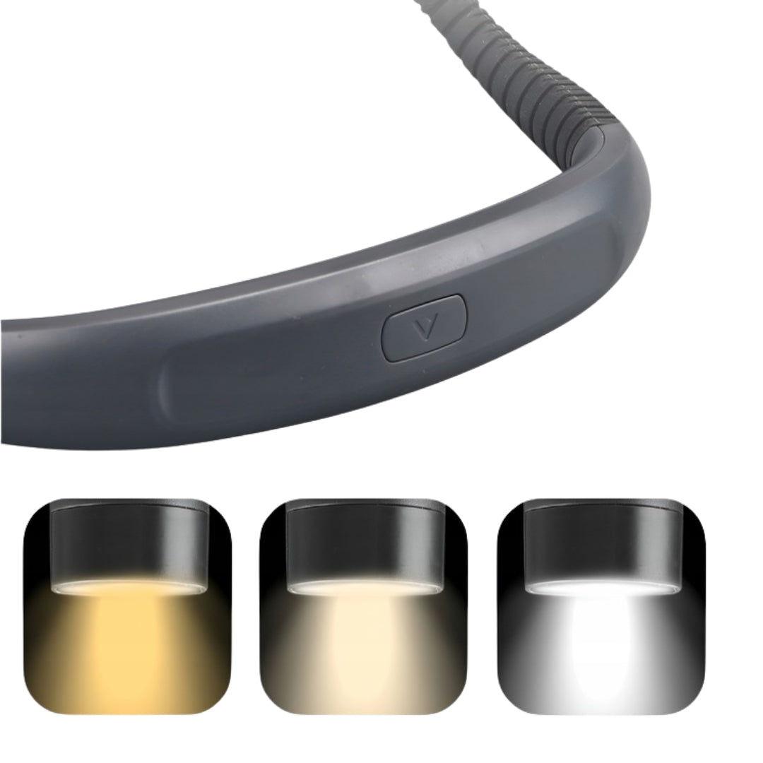 Lampka LED do czytania/biurkowa - USB-C, zmiana barwy światła!