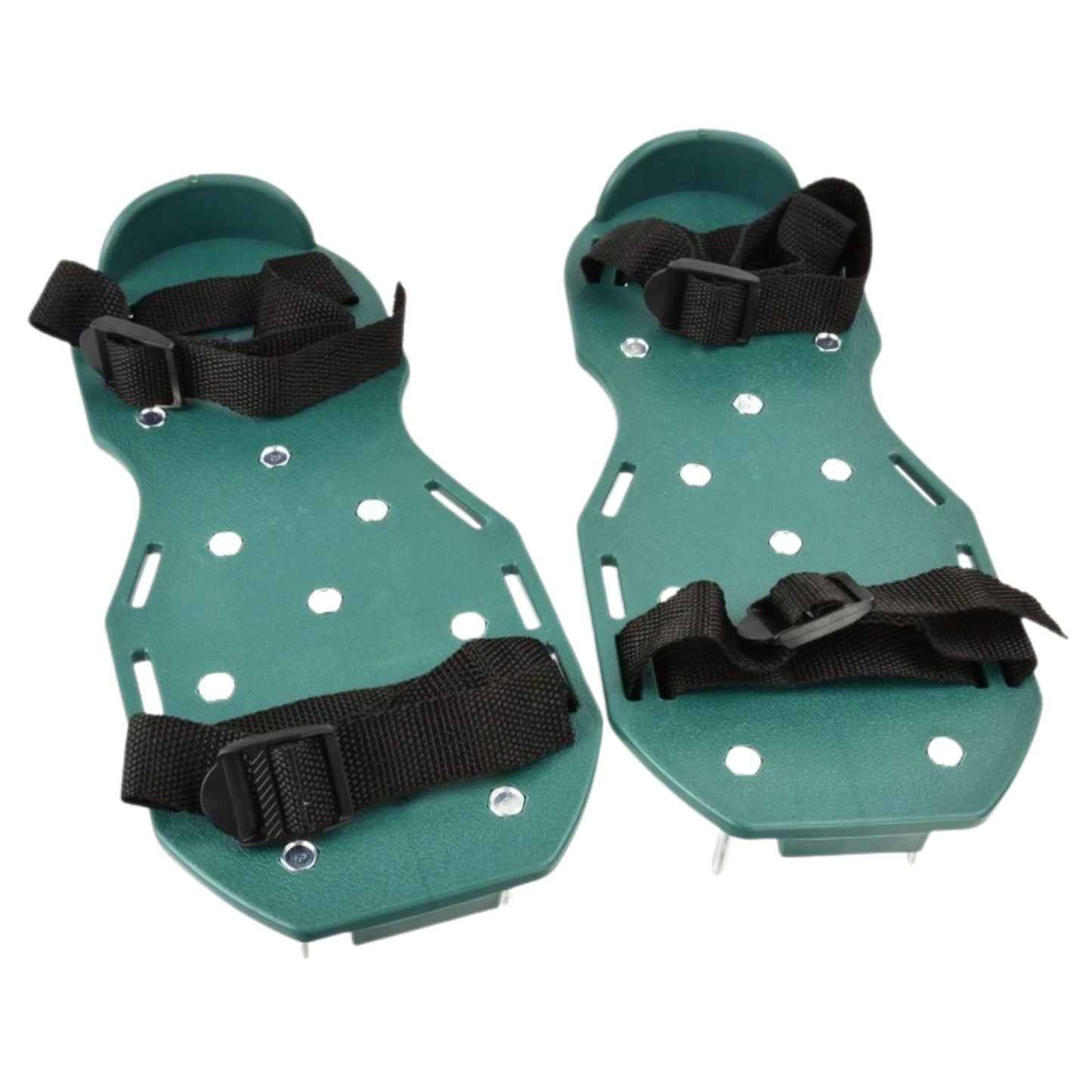 Nakładki na buty z kolcami do aeracji trawnika, ogrodowe aeratory do napowietrzania ziemi – b2b allbag