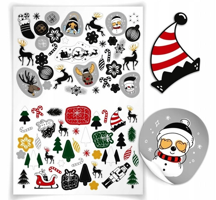 Christmas Stickers for Gifts - MIX