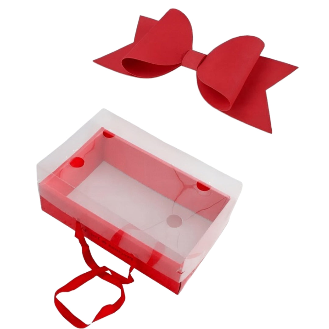 Paper gift box - LARGE with a BOW