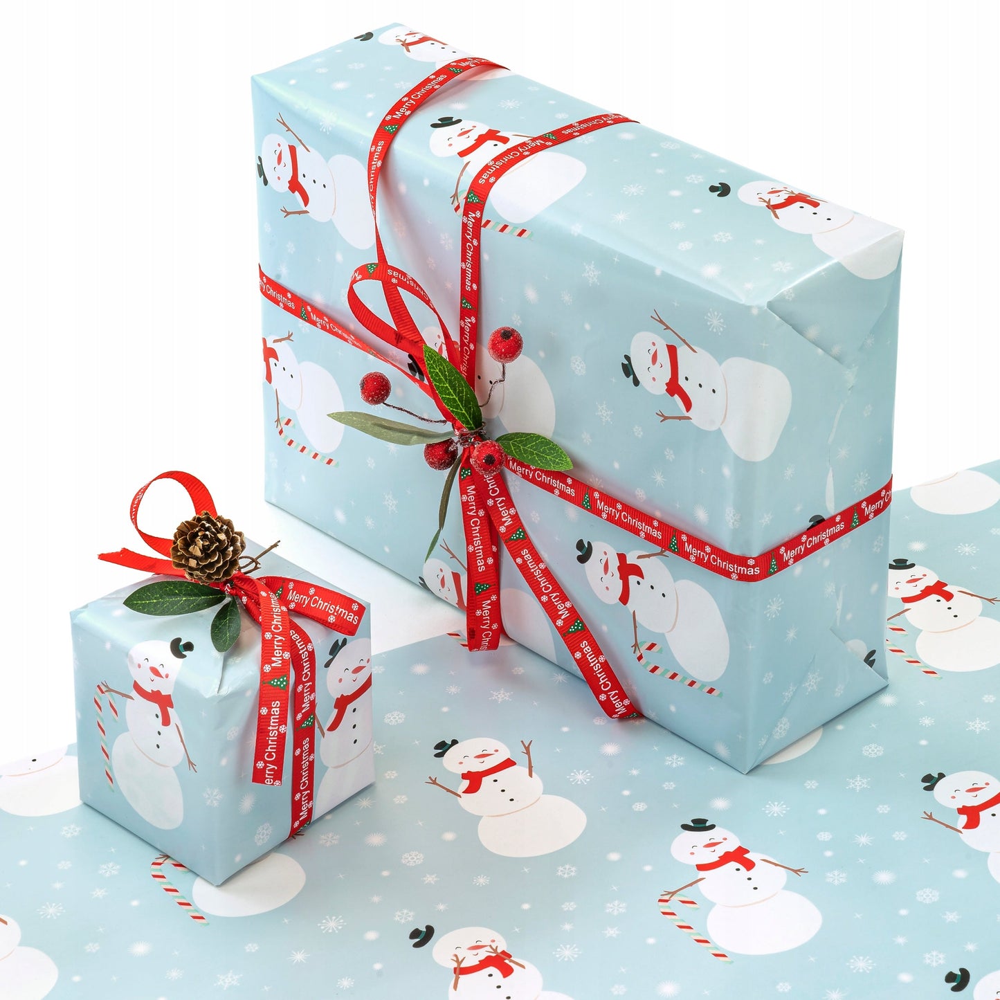 Świąteczny papier do pakowania prezentów