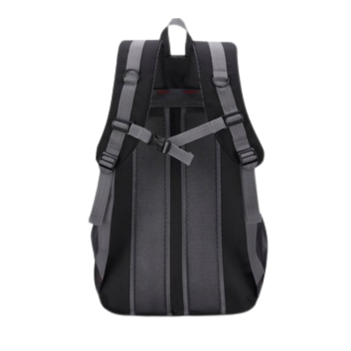 Czarny plecak turystyczny outdoor, wycieczkowy model z wieloma kieszeniami i regulacją – b2b allbag