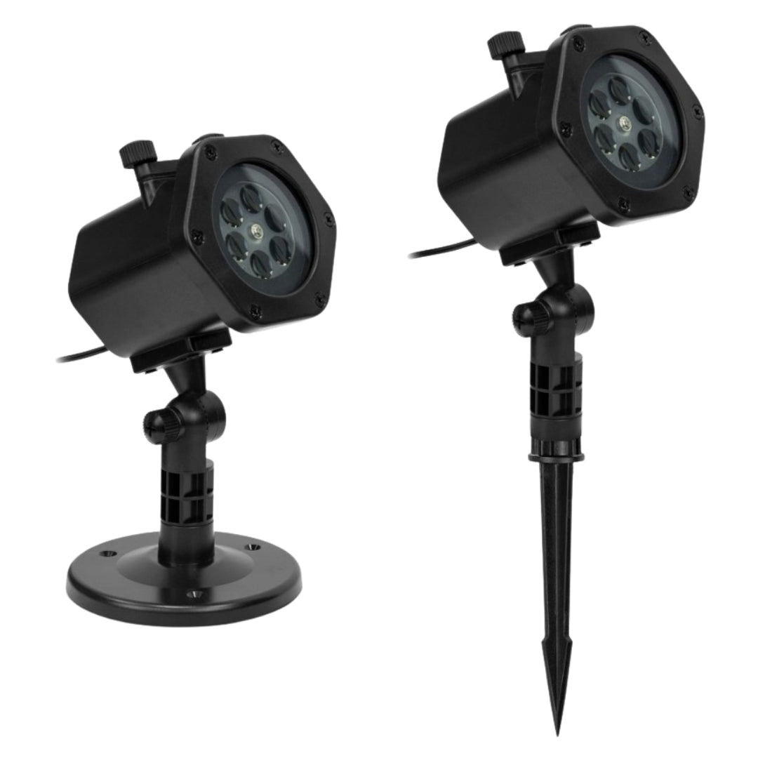 Outdoor Christmas laser projector with winter themes