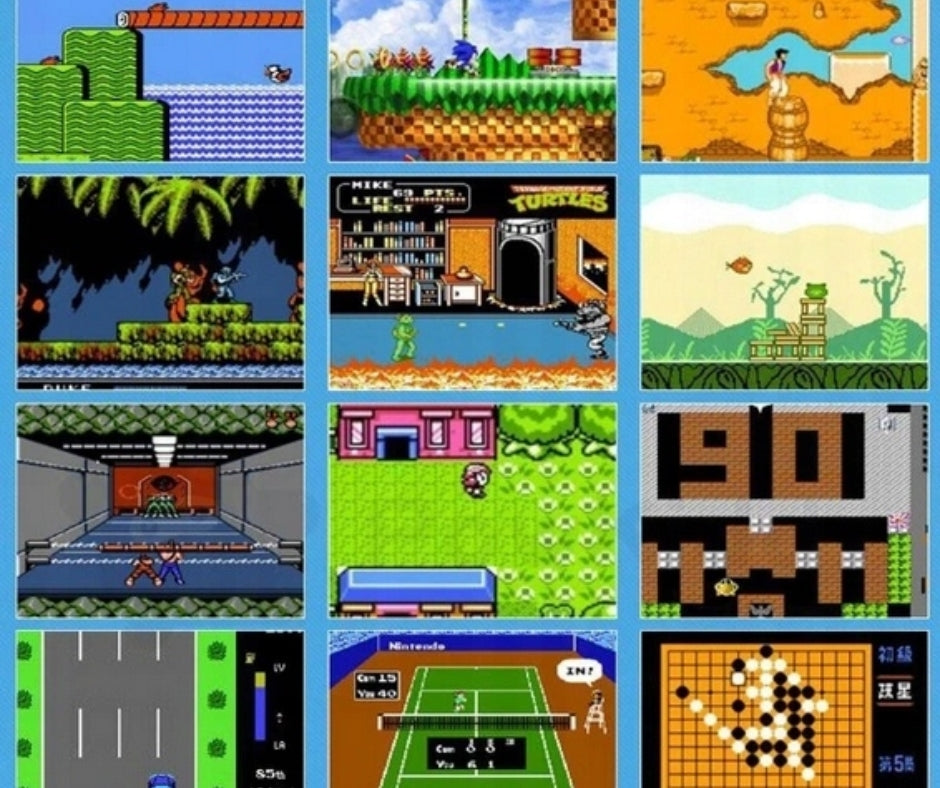 Mini konsola RETRO GAME 400-1 przenośna