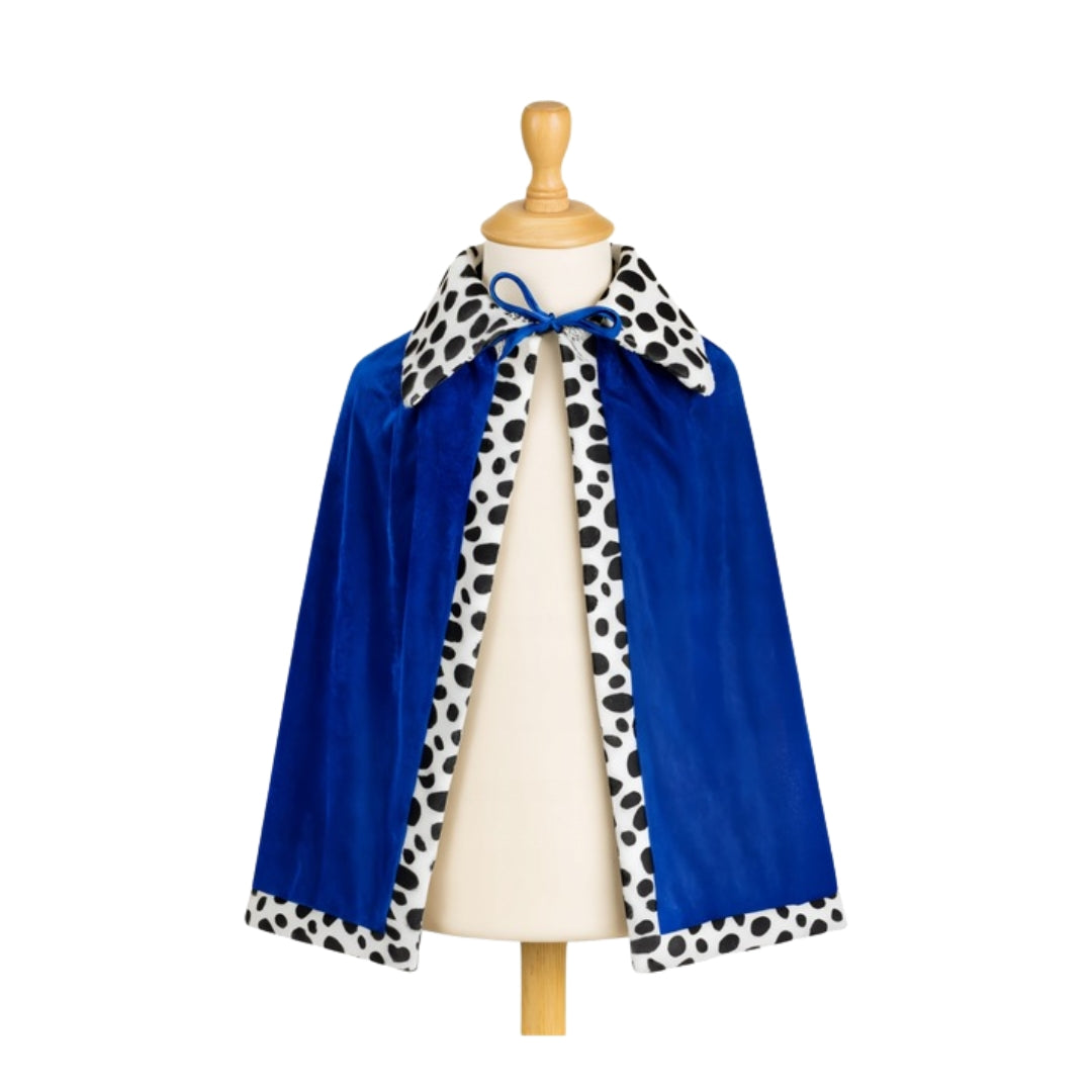 Children's costume for carnival, nativity play, costume party - KING, PRINCE, RULER - NAVY BLUE