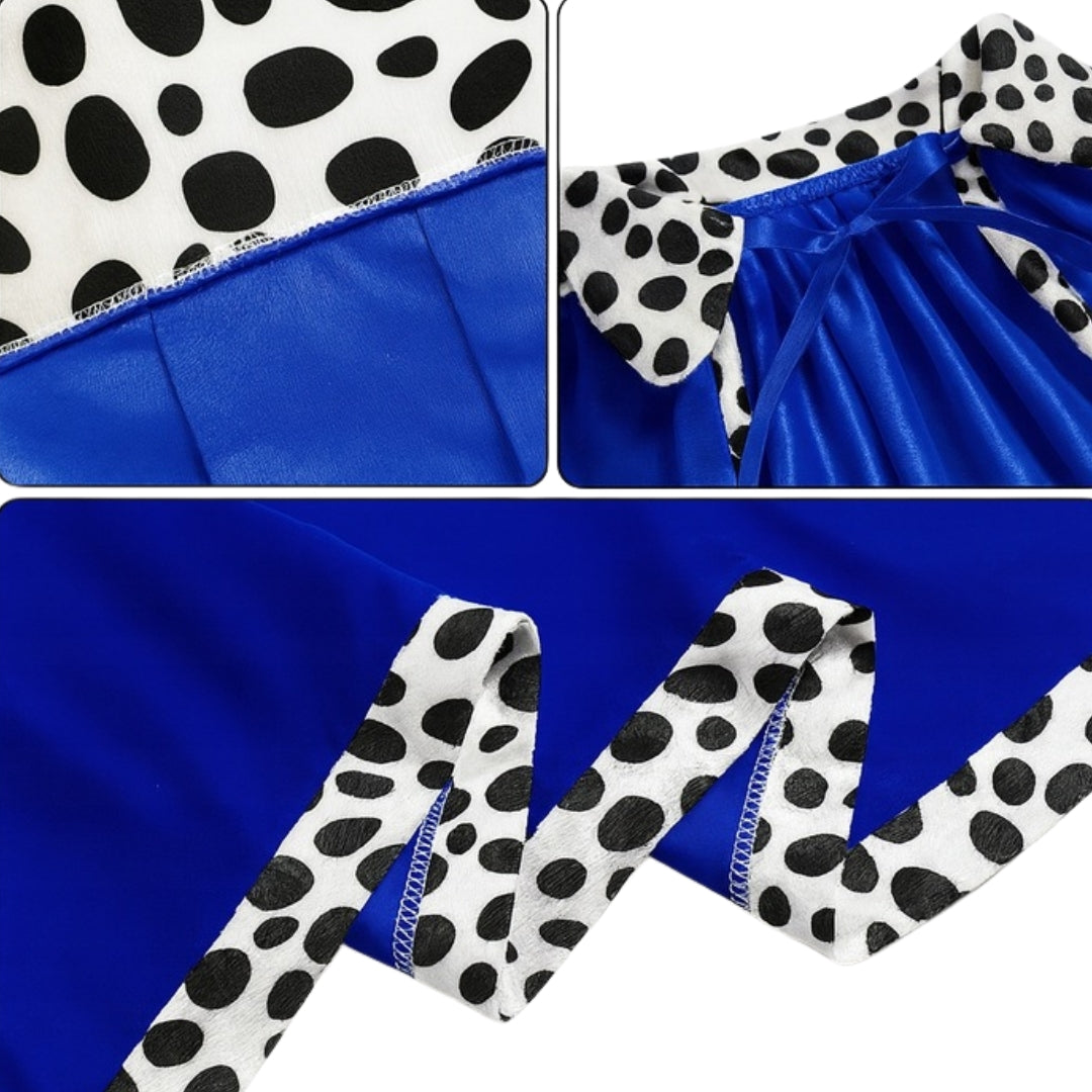 Children's costume for carnival, nativity play, costume party - KING, PRINCE, RULER - NAVY BLUE