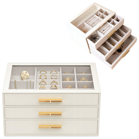 Szkatułka na biżuterie, kosztowności, organizer - PREZENT ŚWIĄTECZNY