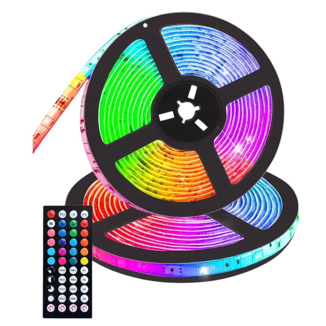 RGB LED KIT - LED strip, controller, power supply
