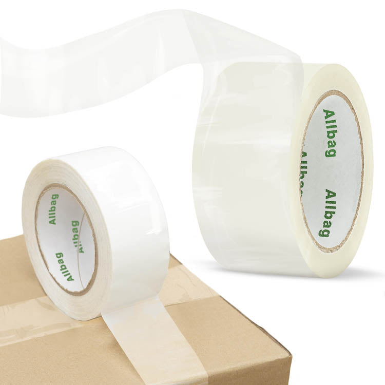 Transparent ACRYLIC adhesive packing tape 48mmx50y