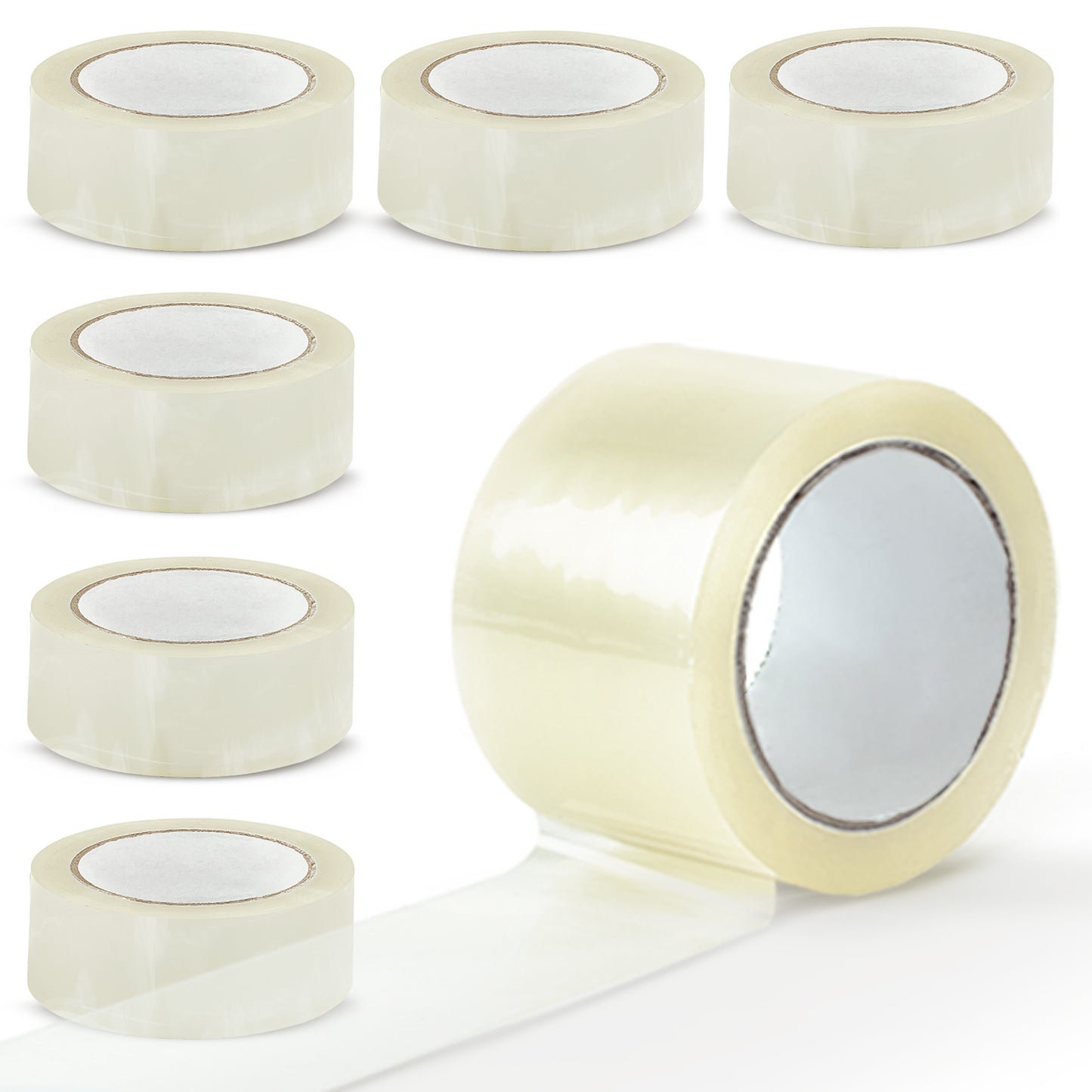 Packing tape 48x100y HOTMELT 40 microns transparent
