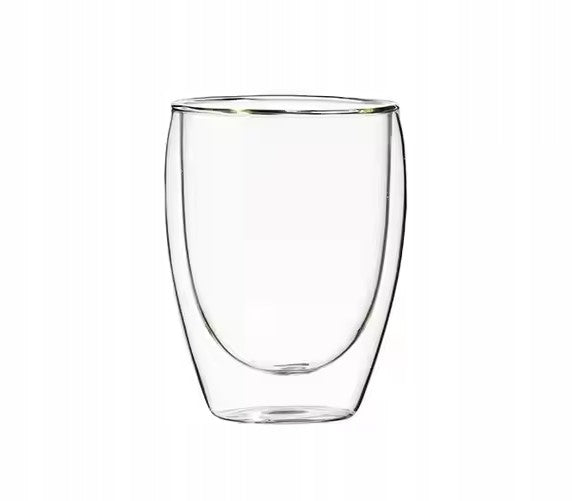 Szklanki termiczne z podwójnym dnem 350ml